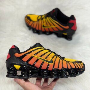 Nike Shox TL Sunrise Mens Running Shoes Orange AV3595-004 NEW Multi Sz